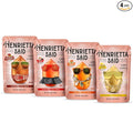 Henrietta Said Wing-Flavored Peanuts - Variety Pack - Truly Good Foods Shelled Snacking Nuts - Bold Flavors - Savory &amp Spicy - Jumbo Flavored Peanuts - Protein Packed Vegan Snack - 4 (5-oz) Packs