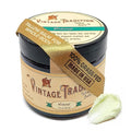 Vintage Tradition Beef Tallow All Purpose Balm - Healing Hydrating Weather-Protecting Skin Care Salve Replaces Body Lotion Hand Cream More - Essential Oil Olive Oil and Grass-Fed Tallow 2 fl oz.