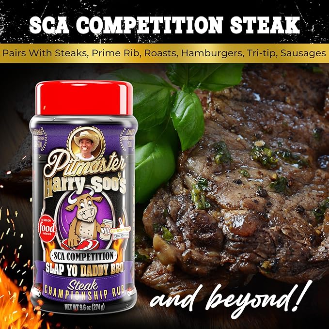 Slap Yo Daddy BBQ SCA Competition Steak Pack 12oz