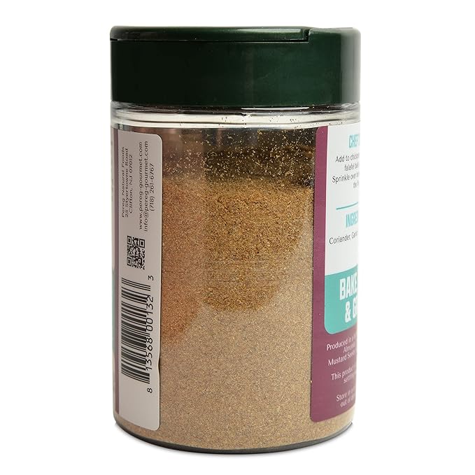 Pereg Falafel Spice Mix (4.25 Oz x 6 Pack) - Add It To Mediterranean Veggie Burger - Falafel Seasoning - Gluten-Free Non-GMO &amp Non-Irradiated