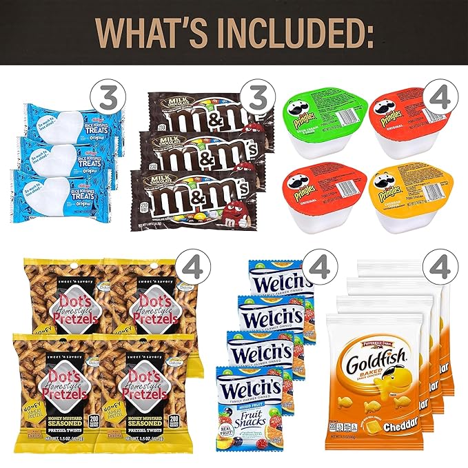 Big Party Snack Box 75 Assorted Snacks/Box