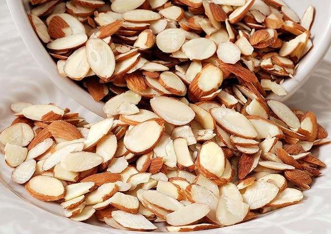 Food to Live California Natural Sliced Almonds 4 Pounds – Raw Unblanched Almond Nuts Kosher Vegan Keto Bulk. High in Protein Dietary Fiber Vitamin E. Great for Desserts Salads Granola
