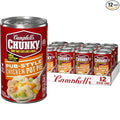Campbell’s Chunky Soup Pub-Style Chicken Pot Pie Soup 18.8 oz Can (Pack of 12)