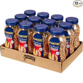 PLANTERS Peanuts Dry Roasted Peanuts Lightly Salted Snack Mix Snacks for Adults - 16 oz. Jars Pack of 12 PLANTERS Nuts