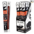 ICON Meats Elk and Pork Snack Sticks Original 24 Pack of High Protein Snacks Sugar Free Natural Jerky Meat Sticks Gluten Free USDA Inspected Made in the USA Gifts for Him