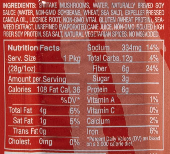 Primal Strips Hot &amp Spicy Meatless Jerky - 1 oz - 24 ct