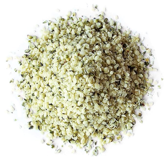 Food to Live Organic Hemp Seeds 18 Pounds – Non-GMO Raw Hearts Hulled Shelled Kosher Vegan Bulk Low Carb Low Sodium Good Source of Protein &amp Iron Great for Oatmeal Product of China