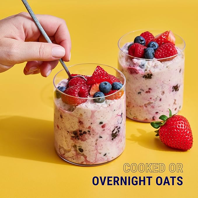 Coach's Oats Whole Grain Oatmeal 3 lbs (48 oz) | Quick-Cooking Steel Cut Texture and Heart-Healthy | Enjoy the Perfect Start to Your Day