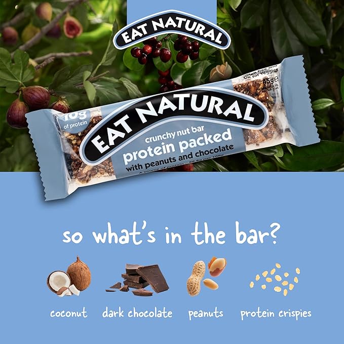 Eat Natural Protein Bar 45g Gluten Free 12 Pack