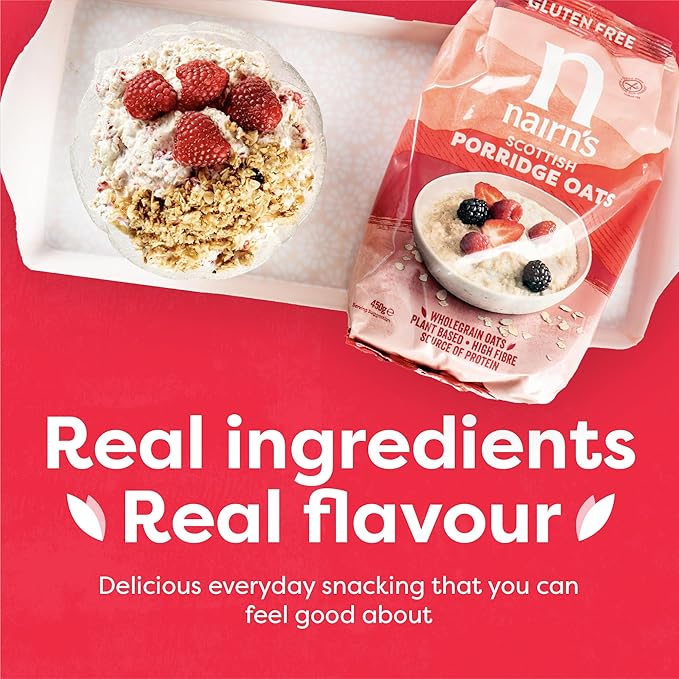 Nairn's Gluten Free Porridge Oats (450g) - Pack of 6