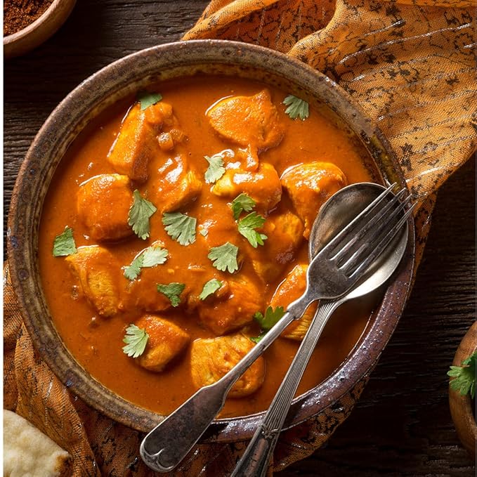 Butter Chicken Makhani Tandoori Chicken Beef Vindaloo Indian food spice kits by Flavor Temptations | Home Cook Authentic Indian Food | Organic Gluten Free No Sodium (6 Spice Kits)