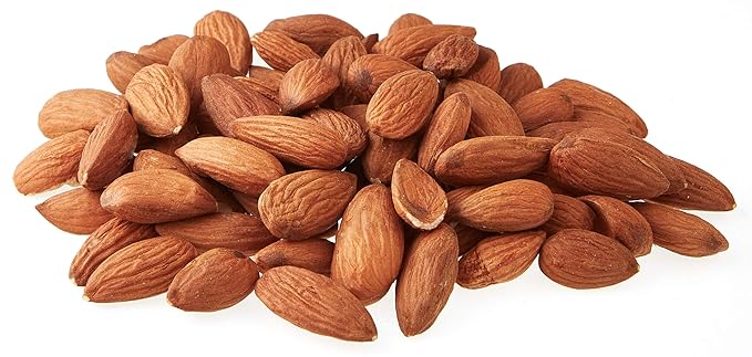 Amazon Brand Happy Belly Whole Raw Almonds (48 Ounce) and Roasted and Salted Peanuts (44 Ounce)