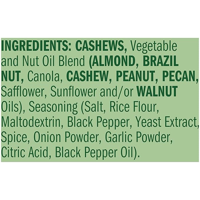 Emerald Nuts Salt and Pepper Cashews 12 Ct Box (Pack of 6)