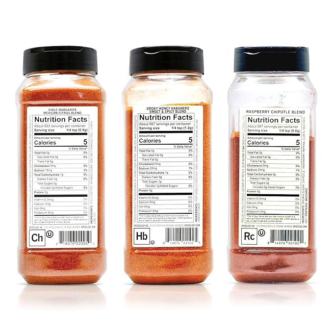 Spiceology – Latin Seasoning Bundle – Chile Margarita Raspberry Chipotle &amp Smoky Honey Habanero – Sweet Smoky &amp Citrusy Latin-Inspired Seasonings for Tacos BBQ Chicken Pork &amp More