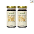 Stingless Bee Honey Sweet and Sour Meliponini. Contains Low Glycemic Trehalulose No Sucrose 2.35 fl oz (70 ml) a pack of 2