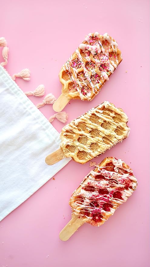 Mochi Foods Original Mochi Waffle Mix Vanilla Flavor Makes Crispy Chewy Waffles 4.5lbs