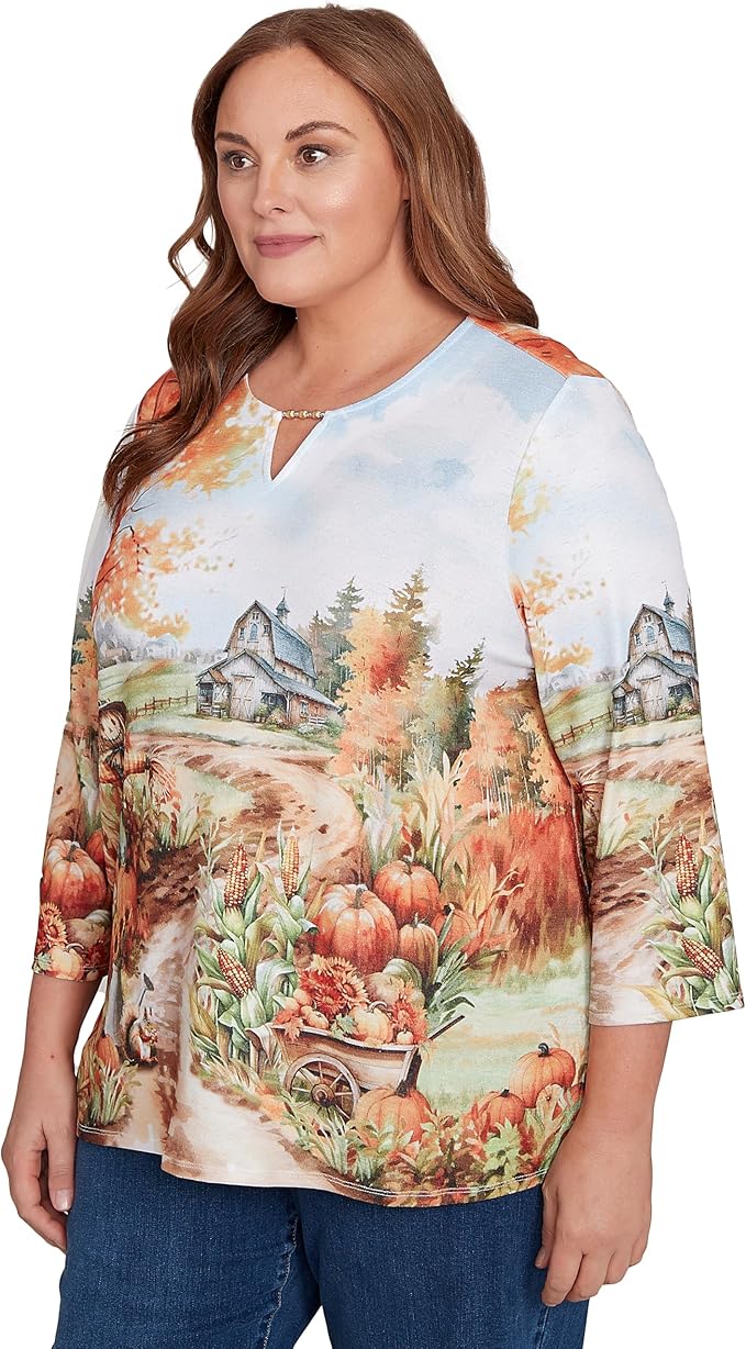 Farm Landscape Harvest Top