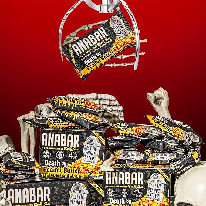 Anabar Protein Bar The Sampler Pack The Protein-Packed Candy Bar World's Best Tasting Protein Bar No Sugar Alcohols High Protein Amazingly Delicious 20 Grams of Protein (6 Bars Guilty Pleasure