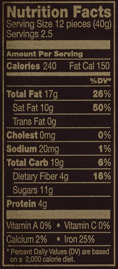 Green &amp Black's Organic Dark Chocolate 70% Cacao OLD 10 Count
