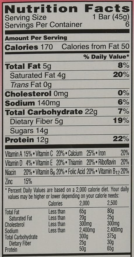 Kellogg's Special K Protein Meal Bars Strawberry 6 Count Box (Pack of 3)