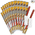 Country Meats Meat Sticks 0 Trans Fat USDA Certified Good Source of Protein Carb Conscious Snack (24 Meat Sticks Sweet Maple Bacon)