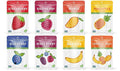 Nature's Turn Freeze-Dried Fruit Snacks Very Berry and Mixed Tropical Crisps Pack of 8 (1.2 oz Each)