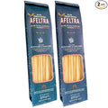 Afeltra Spaghettoni Pasta from Italy 1.1 lb. (500g)(Pack of 2) Spaghetti - Similar to Bucatini - Fettuccine - Linguine - Tagliatelle - Pasta di Gragnano - Bronze Cut - Slow Dried