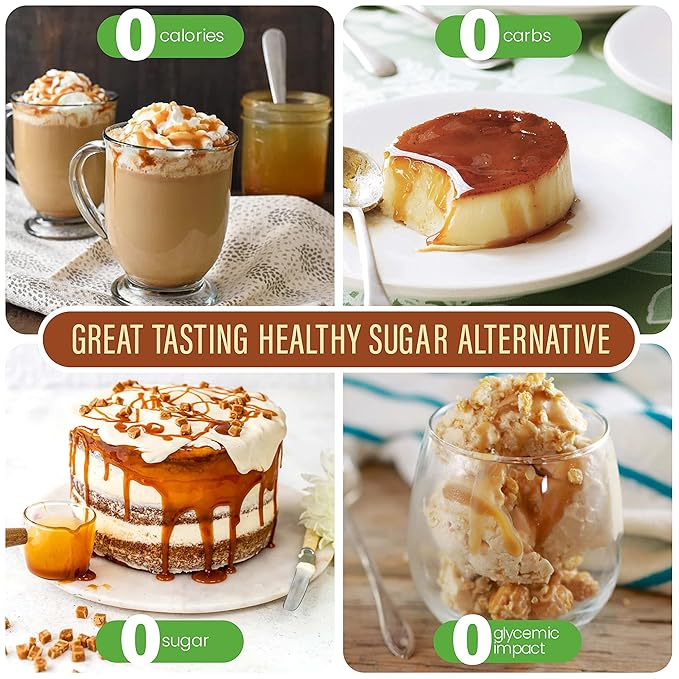 Stevia Drops Pumpkin Spice Vanilla &amp 2 Caramel Stevia Select Keto Coffee Sugar-Free Stevia Flavors Bundle (4) Pack