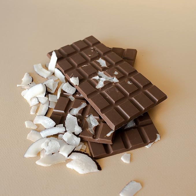 Urth Essence Sugar Free Chocolate Vegan Chocolate Bars | Keto Chocolate | Dairy Free Chocolate| Keto Friendly Food | Healthy Food Vegan Gifts| Organic Chocolate |Gluten Free Snacks (Milk Chocolate Coc