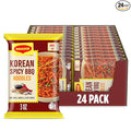 Maggi Korean Spicy BBQ Noodles Korean Instant Noodles 3 min Spicy Ramen Vegetarian Halal Kosher 24-Pack