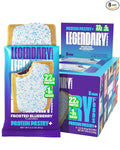 Legendary Foods 22g Protein Pastry 0g Added Sugar Low Carb Gluten Conscious Keto Snack Ideal for Glucose Management Includes Whey Protein Isolate 8 Pack Frosted Blueberry