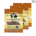 Big Fork Craft Pork Jerky – Maple Flavor | Bacon-Inspired Small-Batch Jerky Made from 100% Berkshire Pork | Keto Paleo Gluten-Free High-Protein Snack | 3 Bags (2.25 oz Each)