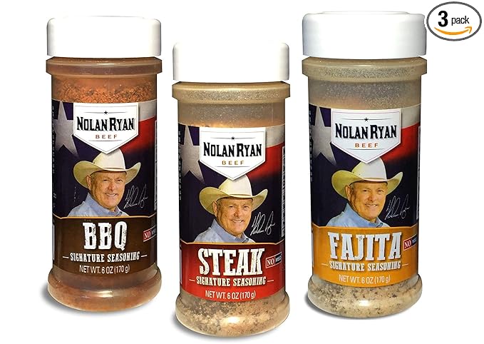 Nolan Ryan Signature Seasoning Trio