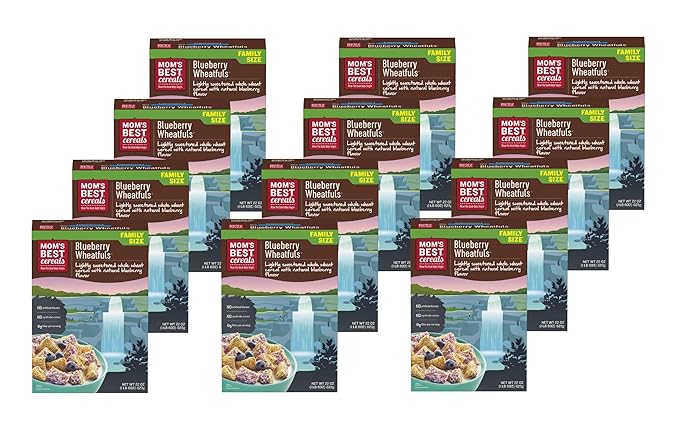 Generic Mom:s Best Cereal Blue.pom Wheat Fuls 22 Oz Pack Of 12
