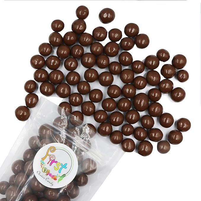 FirstChoiceCandy All Flavors Of Malt Balls In A Resealable Bag (Milk Chocolate 2 LB)