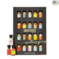 Smokehouse by Thoughtfully Ultimate Grilling Spice Set Grill Seasoning Gift Set Flavors Include Chili Garlic Rosemary and Herb Lime Chipotle Cajun Seasoning and More Pack of 20