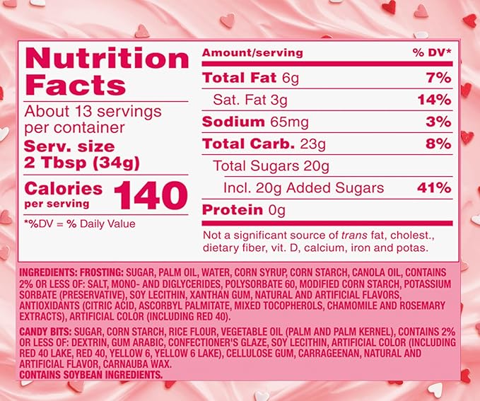Funfetti Mother's Day Bundle 2 of each: Cake &amp Cupcake Mix with Candy Bits 15.25 oz and Pink Vanilla Frosting with Sprinkles 15.6 oz