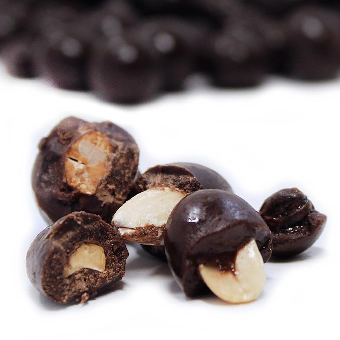 Dark Chocolate Bridge Mix by Its Delish 3 lbs (Peanuts Almonds Raisins Espresso Beans Cashews)