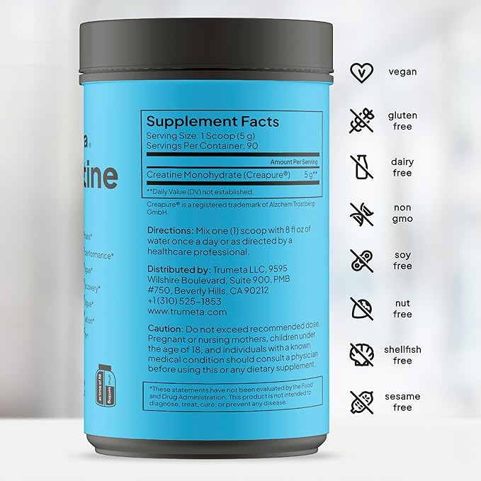 Beef Bone Broth Protein Powder Creatine Monohydrate Powder for Muscle Workout Recovery and Skin Health