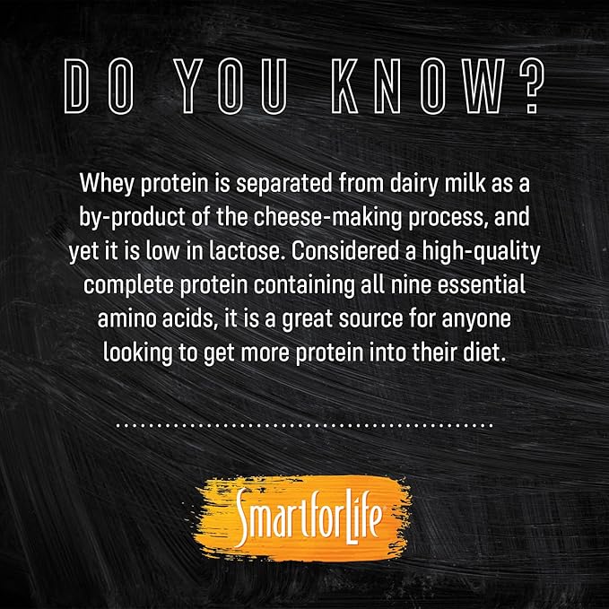 Smart for Life Whey Protein Puffs - High Protein Zero Sugar Whey Protein Isolate Puffs 1LB - 18 Grams Protein Snacks Bulk - Non-GMO Gluten-Free - 1LB Bag