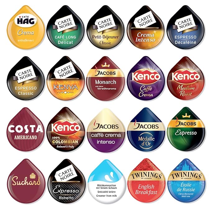 20 Tassimo T Discs Pods Variety Pack