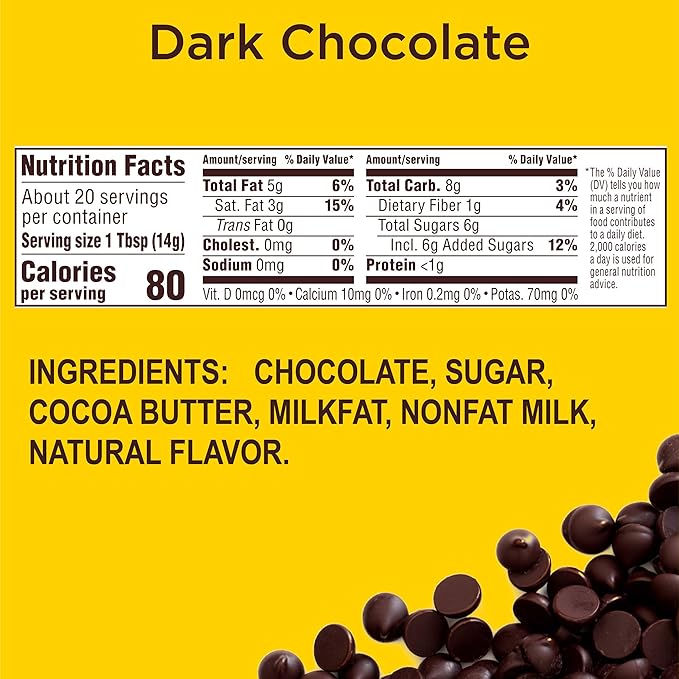 Nestlé Toll House Chocolate Chips Pack of 3 – Includes Two 12 oz. Bags of Semi-Sweet Chocolate Chips and One 10 oz. Bag of Dark Chocolate Chips
