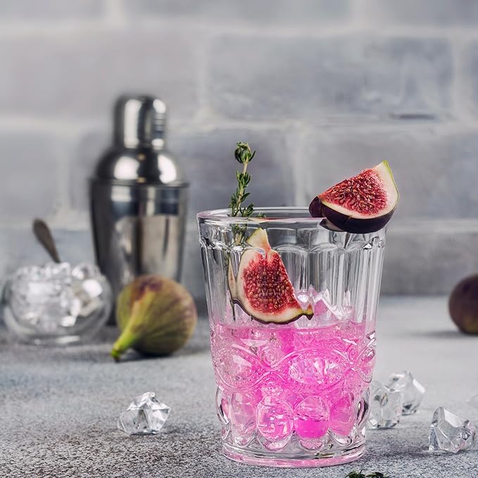 Drink Botanicals | Freeze Dried Figs Fig Slices Chips | 100% Natural | 200+ Slices | Edible | 120 Grams 4.23 oz | For Baking Cereal Topper Yogurt Cake Cocktail Decorations | PET Jar GMO-Free
