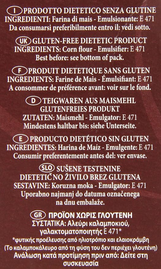 Le Veneziane - Italian Ditalini Pastina [Gluten-Free] (4)- 8.8 oz. Pkgs