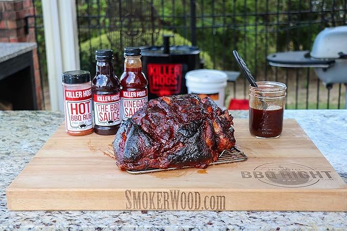 Killer Hogs HOT BBQ Rub | Championship Grill Seasoning for Beef Steak Burgers Pork and Chicken | 19.8 oz
