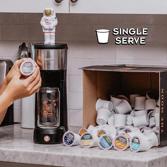 Copper Moon Coffee Single Serve Pods for Keurig Brewers Harvest Pack 36 count (Pumpkin Spice Southern Pecan)
