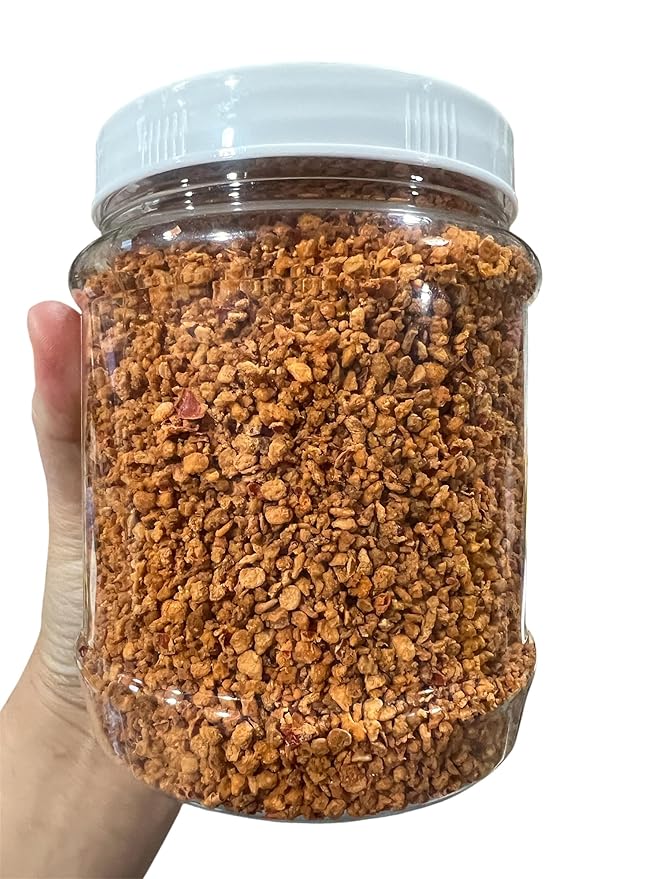 Muoi Toi Ot Sieu Cay Chu Hai Vietnamese Spicy Garlic Salt Seasoning Mix Tay Ninh Specialty 500gram