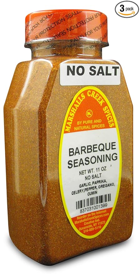 Marshalls Creek Spices (3 PACK) BBQ SEASONING NO SALT