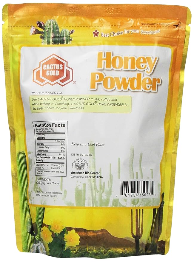 Cactus Gold Honey Powder 16 Ounce Units (Pack of 3)