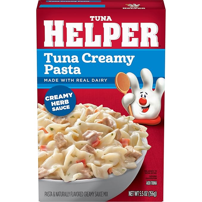 Tuna Helper Creamy Pasta Meal (5.5 oz - 12 Pack) No Artificial Flavors Ready in 3 Easy Steps Quick Meals for Midweek Dinners Busy Evenings &amp Families On-the-Go